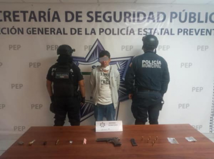 Por narcomenudeo es detenido en Atlixco