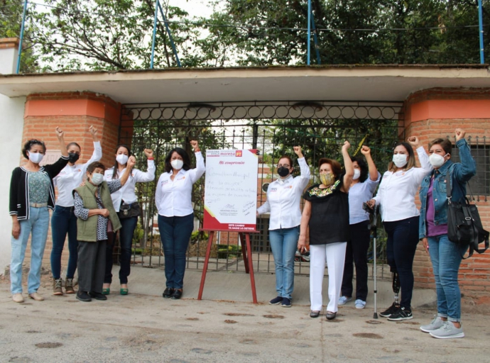 ARIADNA AYALA COMPROMETIDA CON LA SALUD DE LAS MUJERES ATLIXQUENSE