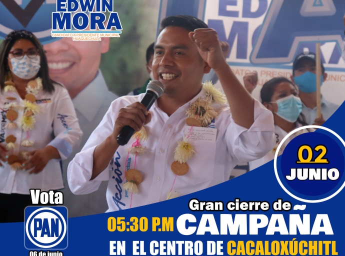 Edwin Mora se perfila para un gran cierre de campaña 