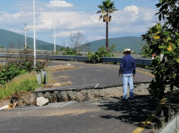 sin obra y con más afectaciones sigue el alud en Atlixco 