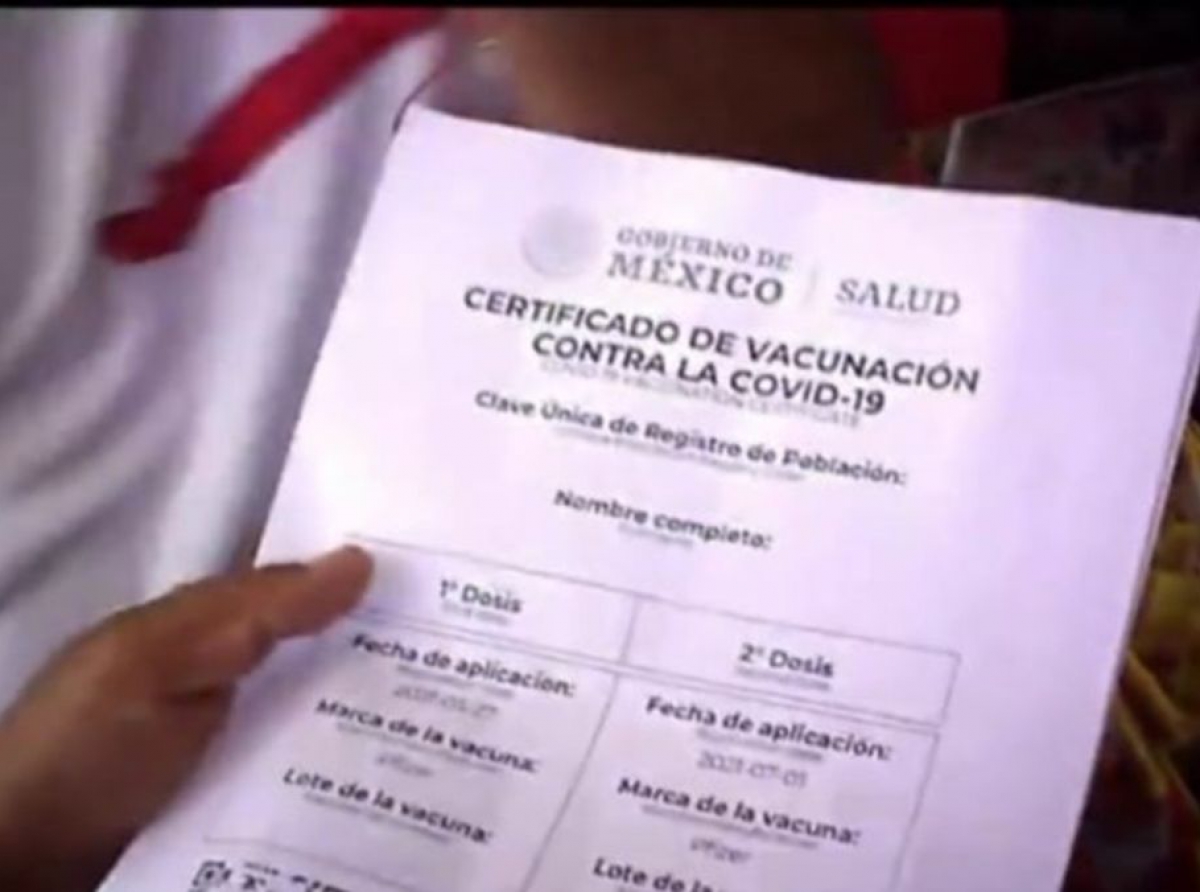 En Puebla, el certificado de vacunación será obligatorio principalmente para espacios cerrados