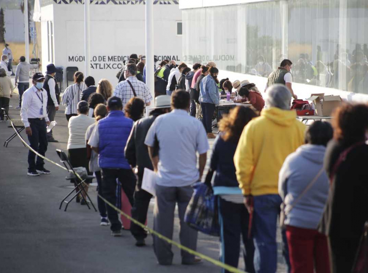 Casi todos los atlixquenses se encuentran vacunados contra la covid-19