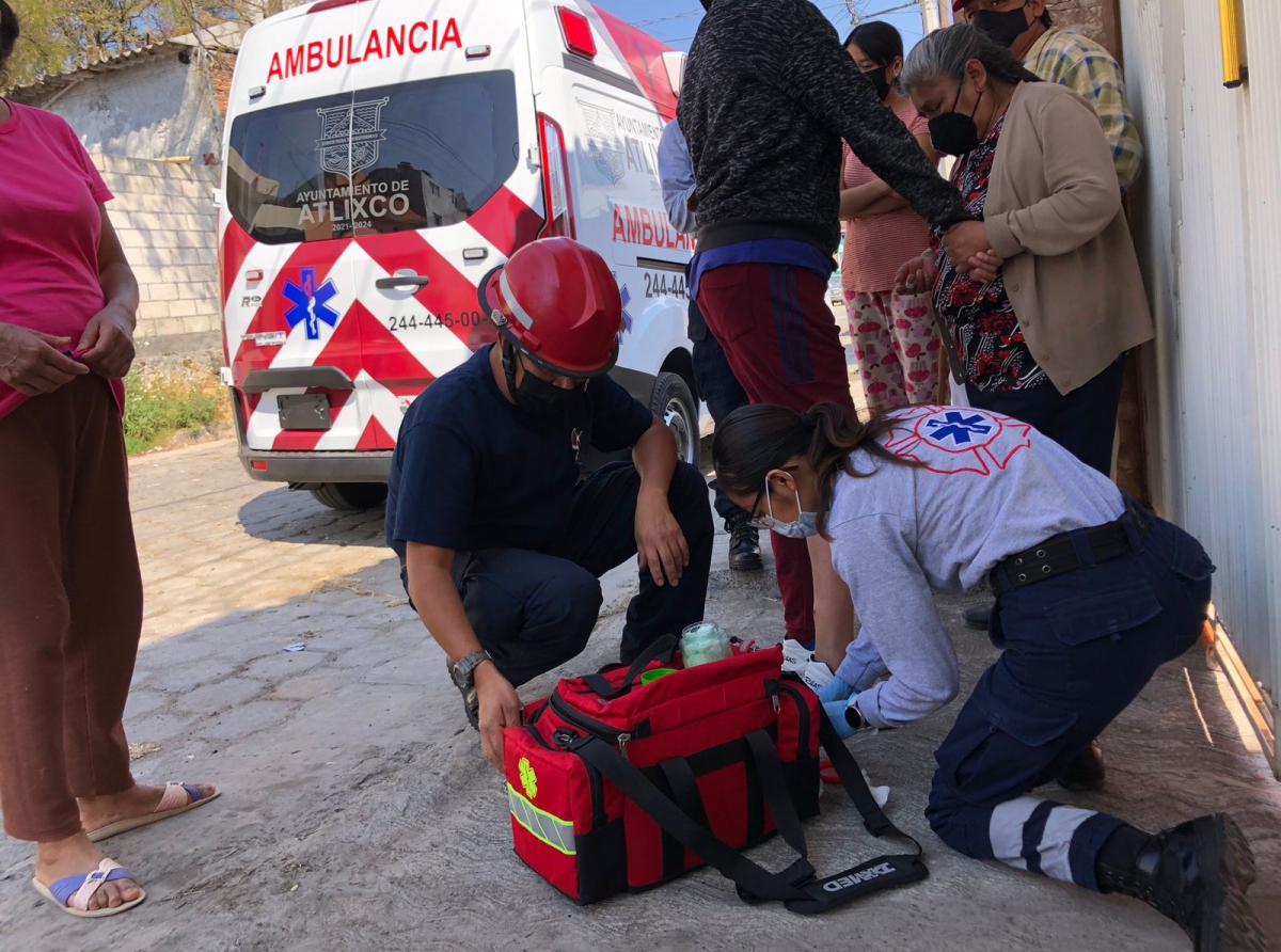 Accidentes en motocicleta es la emergencia más recurrente en Atlixco