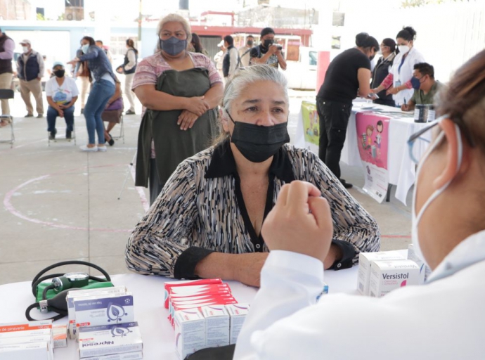 Dif Atlixco inicia jornadas de salud en colonias