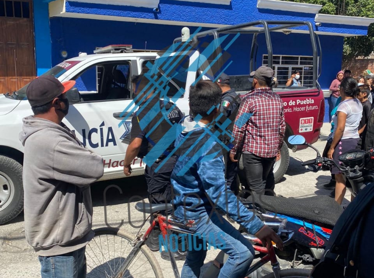 A punto de linchar a ladrón en Izúcar de Matamoros 