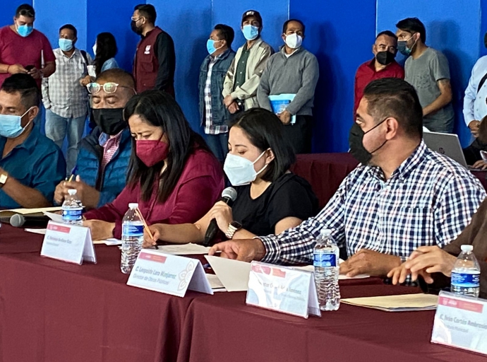 Gobierno de Atlixco y autoridades  auxiliares priorizan 576 obras en primera sesión ordinaria del Coplademun