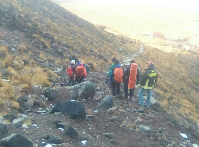 Alpinistas perdidos fueron rescatados en el Citlatépetl