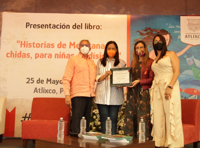 Impulsando la cultura se hace presentación de libro para motivar a jóvenes en Atlixco. 