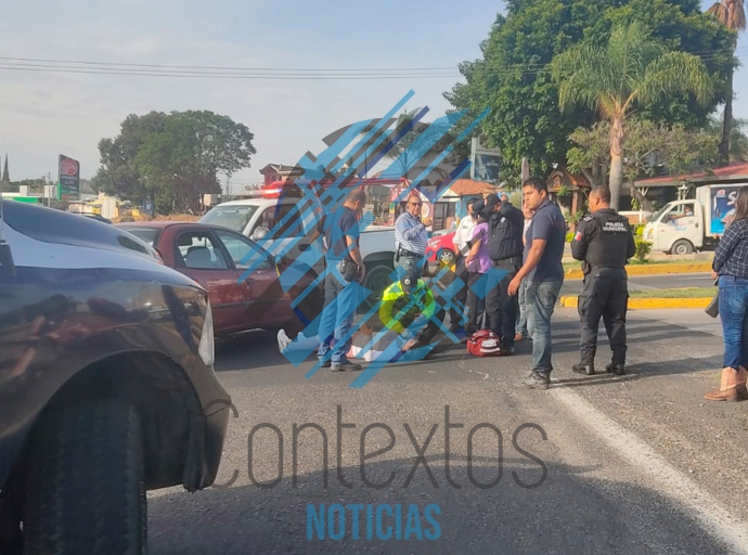 Nuevamente se registra accidente en la asta bandera, dejando de saldo dos mujeres lesionadas. 