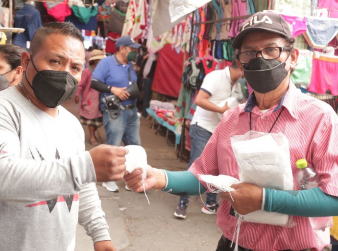 Gobierno de Atlixco refuerza medidas sanitarias en todos los sectores.