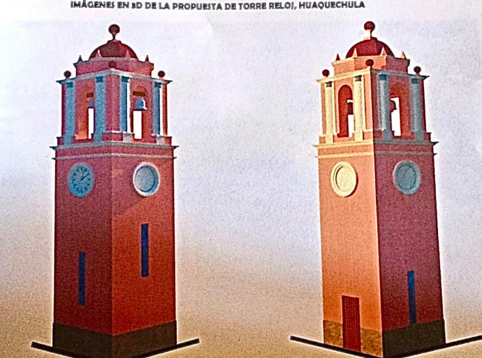 Huaquechula tendrá reloj monumental. 