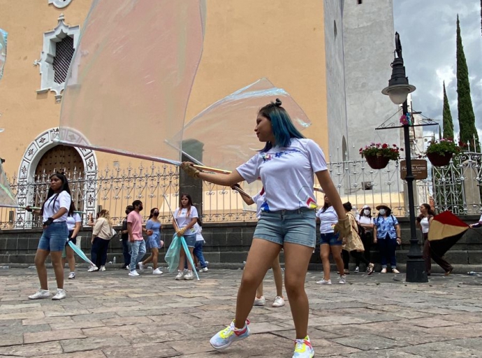 En Atlixco se realiza el Primer Encuentro Nacional de Bandas.