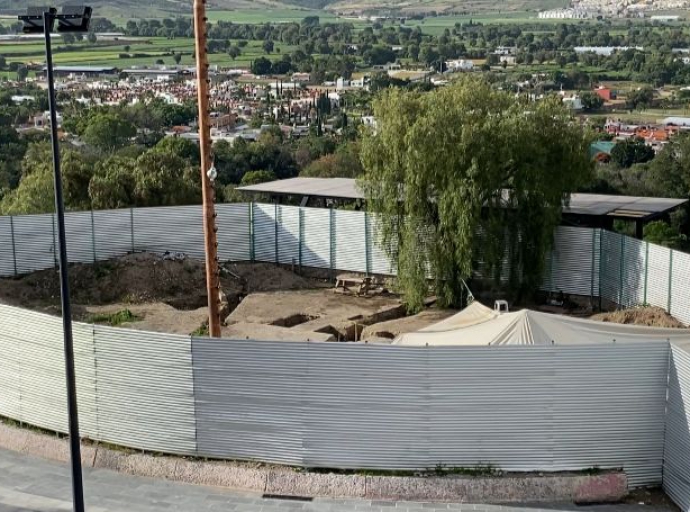 No se ven avances en la obra del Cerro de San Miguel y aseguran la celebración del Atlixcayotl