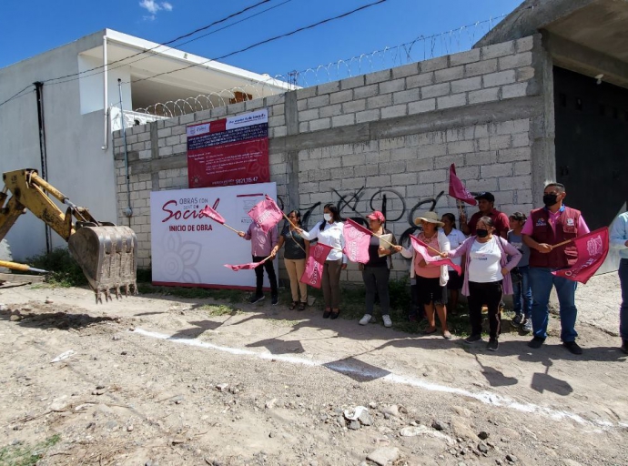 Comunidades de Atlixco son beneficiadas con obra púbica