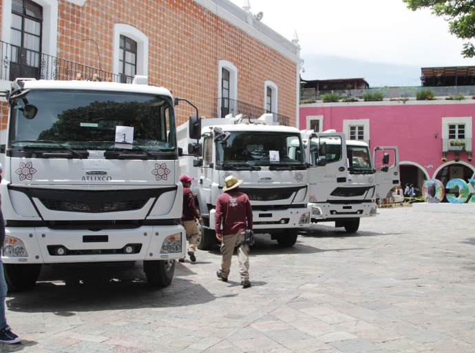 Mejoran el servicio de limpia en Atlixco 