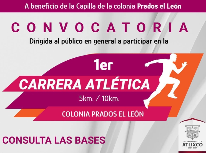 Participa en la Carrera Prados el León para beneficio de la iglesia 