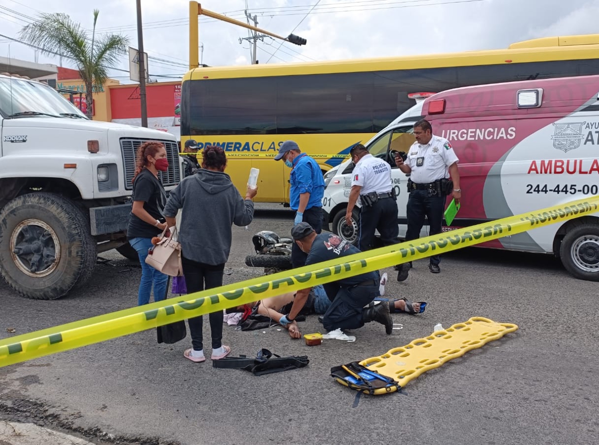 ¡De nuevo en carretera Atlixco-Izúcar!  muere mujer en fatal accidente 