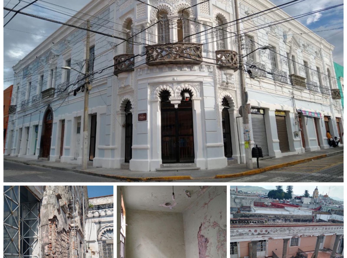 Reconstruye Conavi y la Secretaría de Cultura el emblemático edificio Rascón de Atlixco tras daños por los sismos