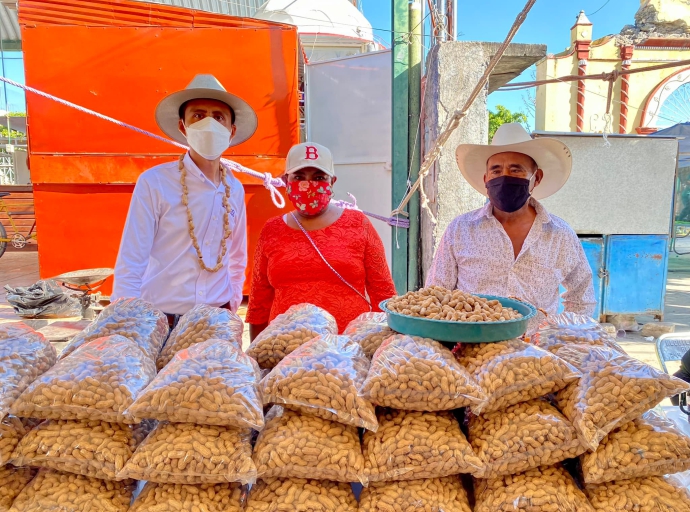 Comienzan los preparativos para la Sexta Feria del Cacahuate en Tlapanalá 