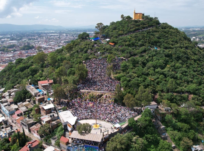 Se supera el número de visitantes en el Huey Atlixcayotl