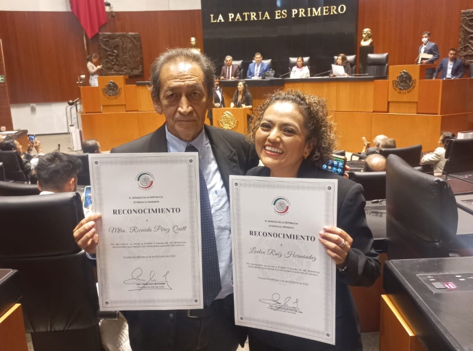 Atlixquenses son reconocidos en las artes y la cultura por el Senado de México