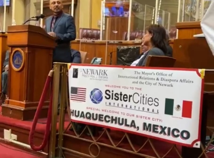 Instalan altar monumental de Huaquechula en Newark,  Estados Unidos 