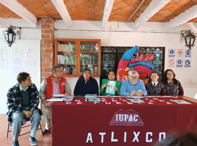 Participa en el evento de salud: "Ciencia que palpita" en Atlixco