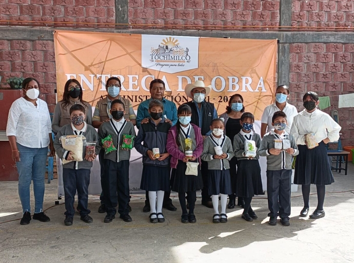 Inauguran el desayunador de la escuela primaria América en Tochimilco 