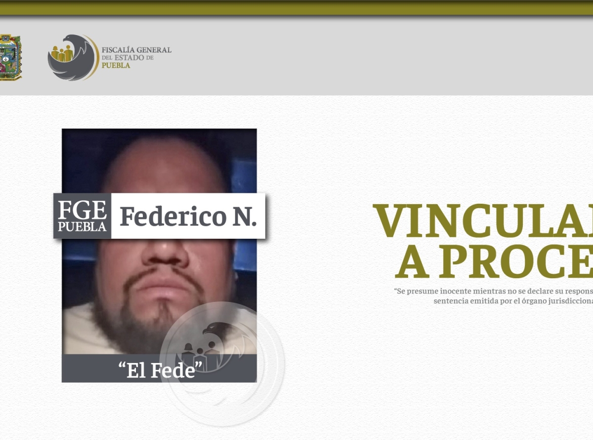 Vinculan a proceso a El Fede por ataque a ministeriales; se quedará en prisión