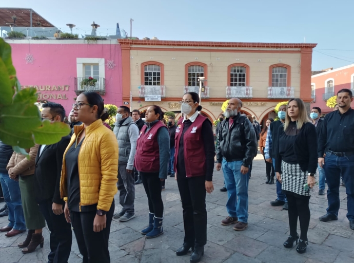 Realizan homenaje luctuoso en honor a Miguel Barbosa en Atlixco 