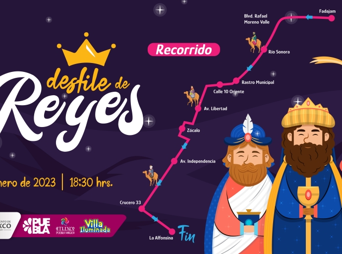 ¡Ya viene! la fiesta de Reyes en Atlixco 