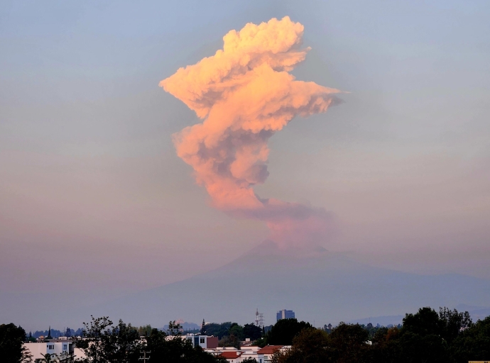 En buenas condiciones rutas de evacuación en Atlixco ante actividad del Popocatépetl 