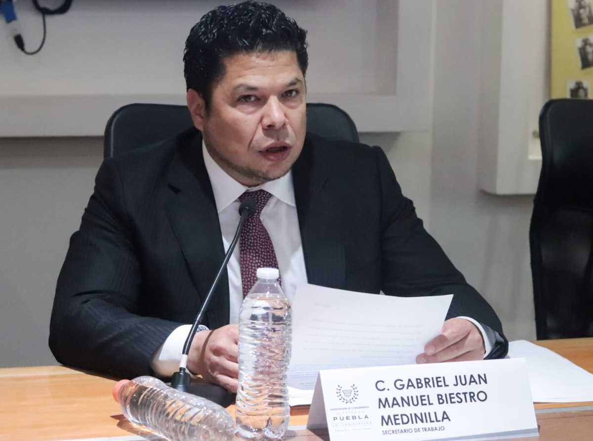 En Puebla crece empleo digno, formal y de calidad: Gabriel Biestro