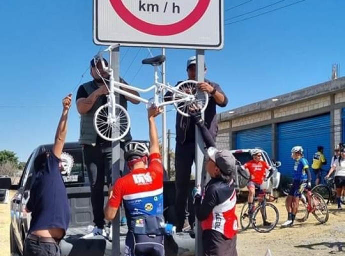 Exigen respeto a ciclistas y justicia para Blanca 