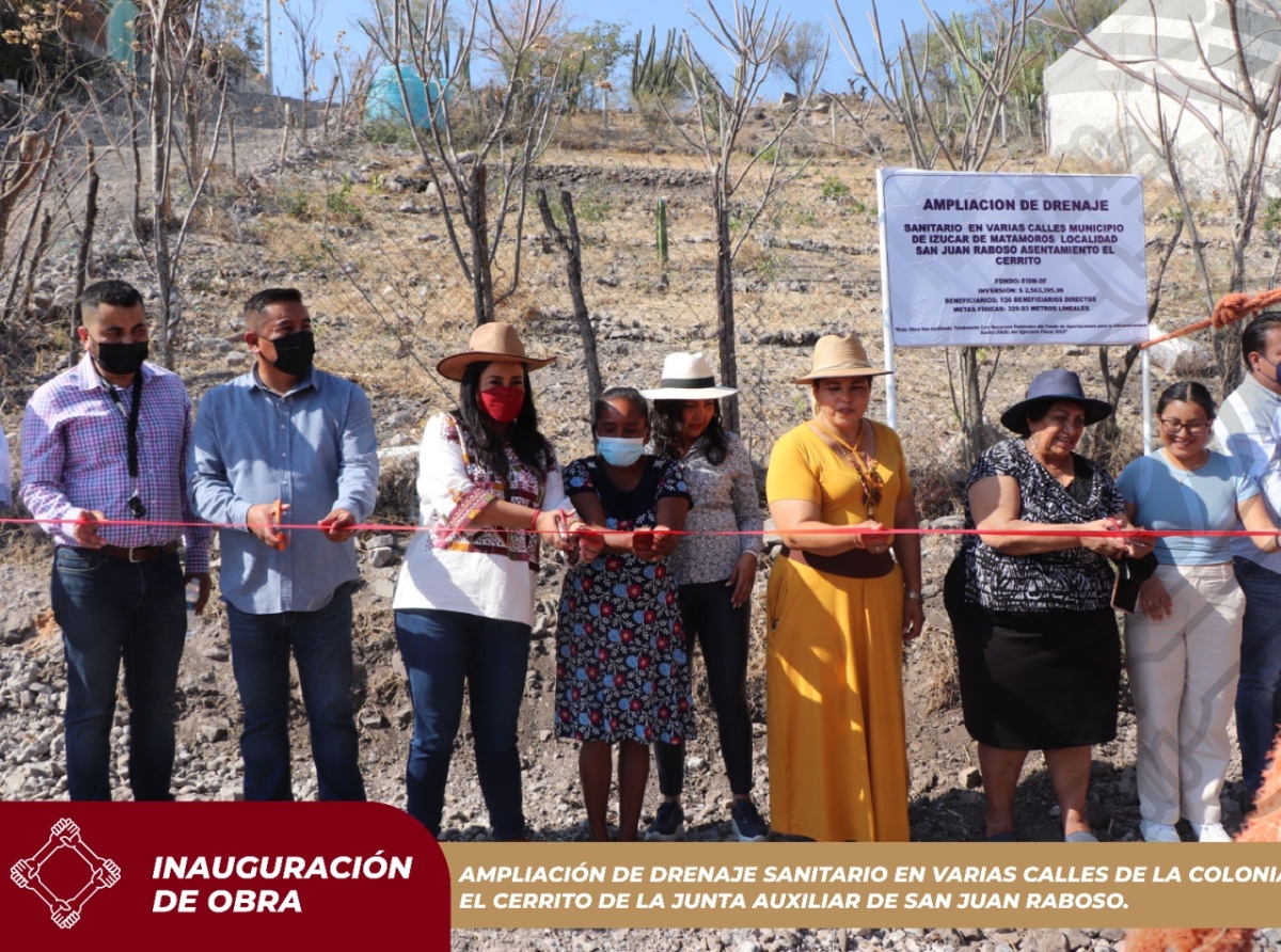 La infraestructura social es para los ciudadanos menos favorecidos de Izúcar de matamoros: Irene Olea