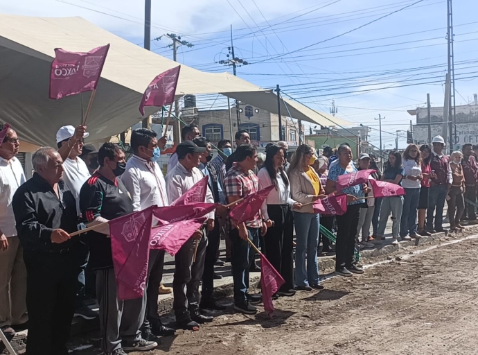 60 años sin obra en la Calzada del Carmen en Atlixco 