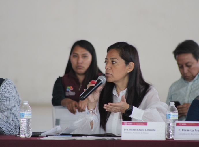 Gobierno de Atlixco prioriza obras en coordinación con autoridades auxiliares 