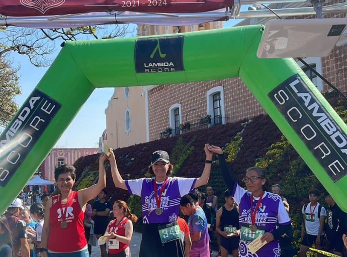 Con gran éxito realizan la carrera "Siempre Fuertes" en Atlixco 