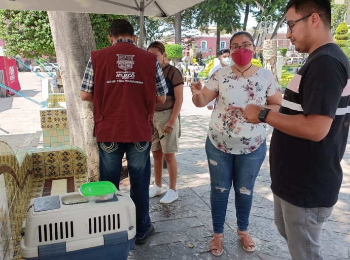 Arranca jornada de vacunación antirrábica en Atlixco 