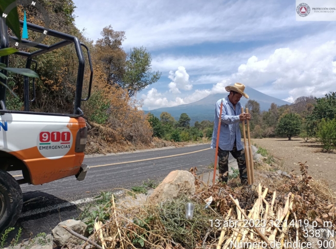 Piden modificar la ruta de evacuación 09 en Tochimilco