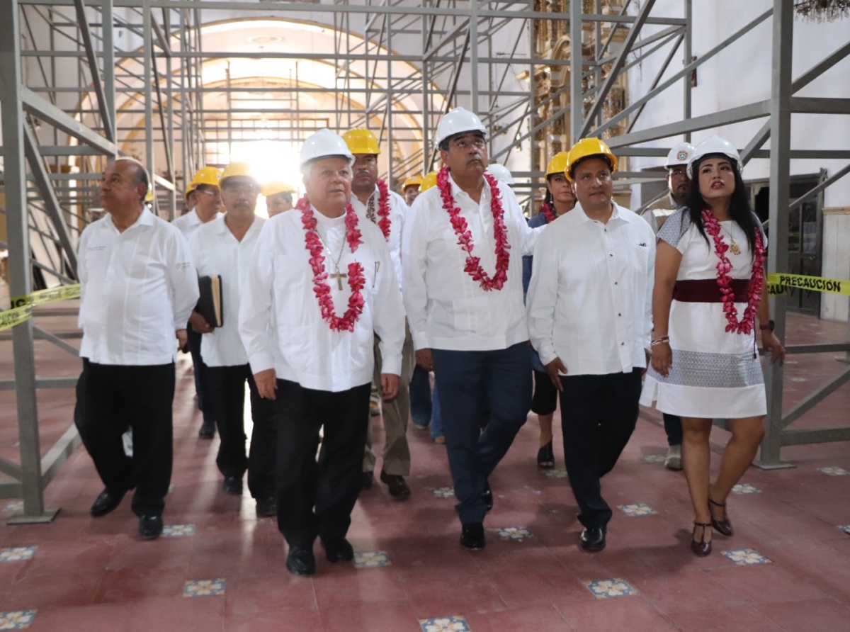 Inicia la reconstrucción de bienes inmuebles dañados por el 19S en la Mixteca poblana