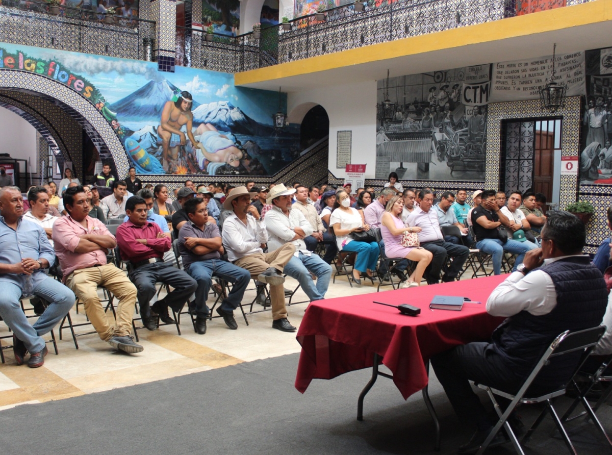 Mediante “Consejos Regionales”, SMT fortalece el transporte en Atlixco e Izúcar de Matamoros