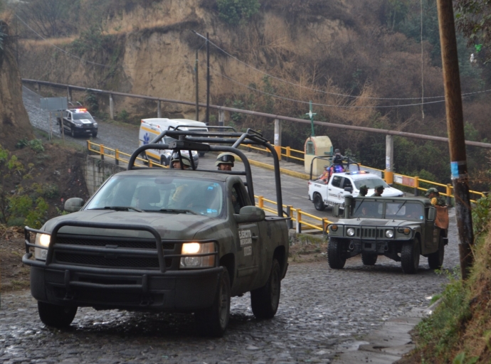 Realizan recorrido por la ruta 8 en Tochimilco