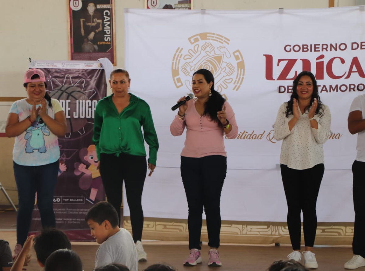 Llega "la hora de jugar" a Izúcar de Matamoros con el INPODE