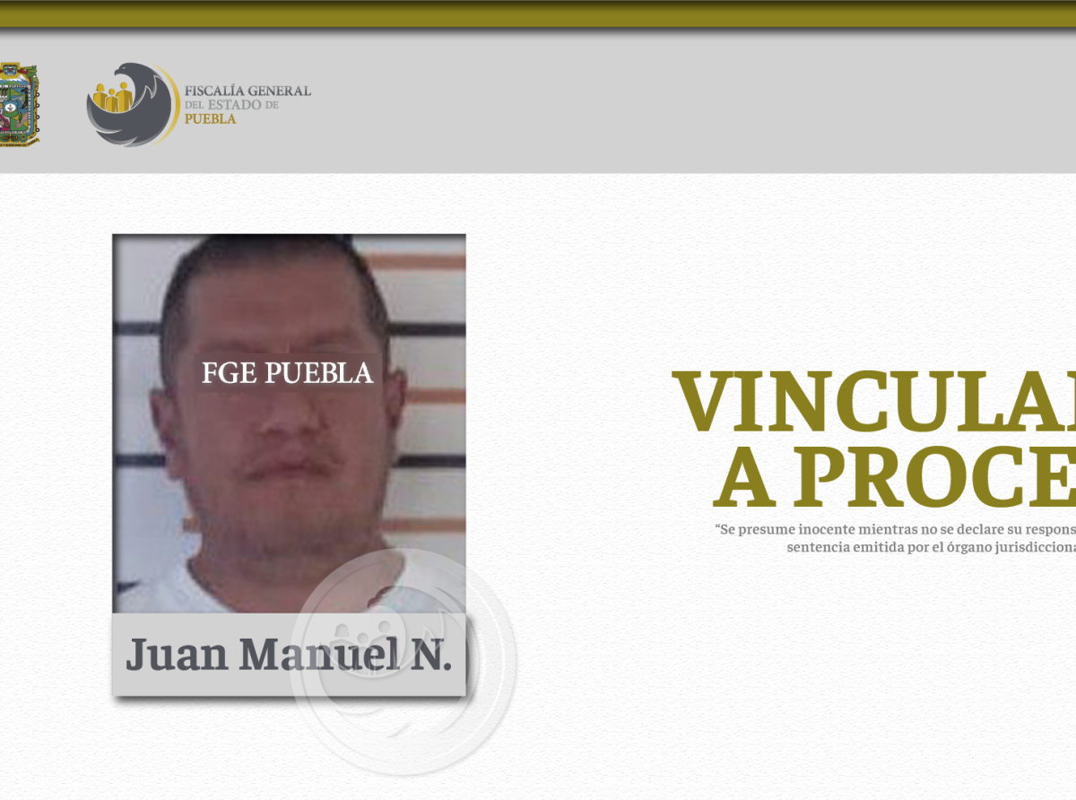 Vinculado a proceso por intento de homicidio en Huauchinango