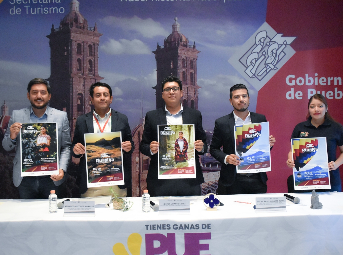 Anuncia gobierno estatal “Ruralya: Expo Turismo Rural y Aventura en Cholula”