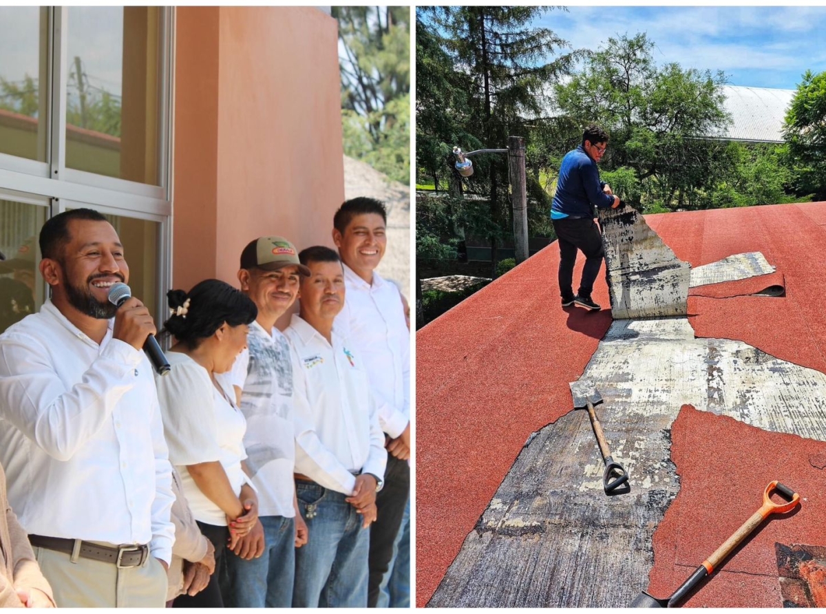 Comprometido con la educación, el edil Reyes Domínguez inaugura desayunador escolar en Tejupa