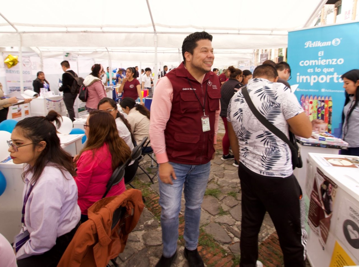 Realiza gobierno de Puebla quinta Feria del Empleo para la Inclusión de la Juventud