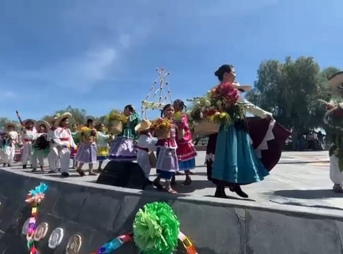 Regresa el Atlixcayotontli a Atlixco tras pandemia 