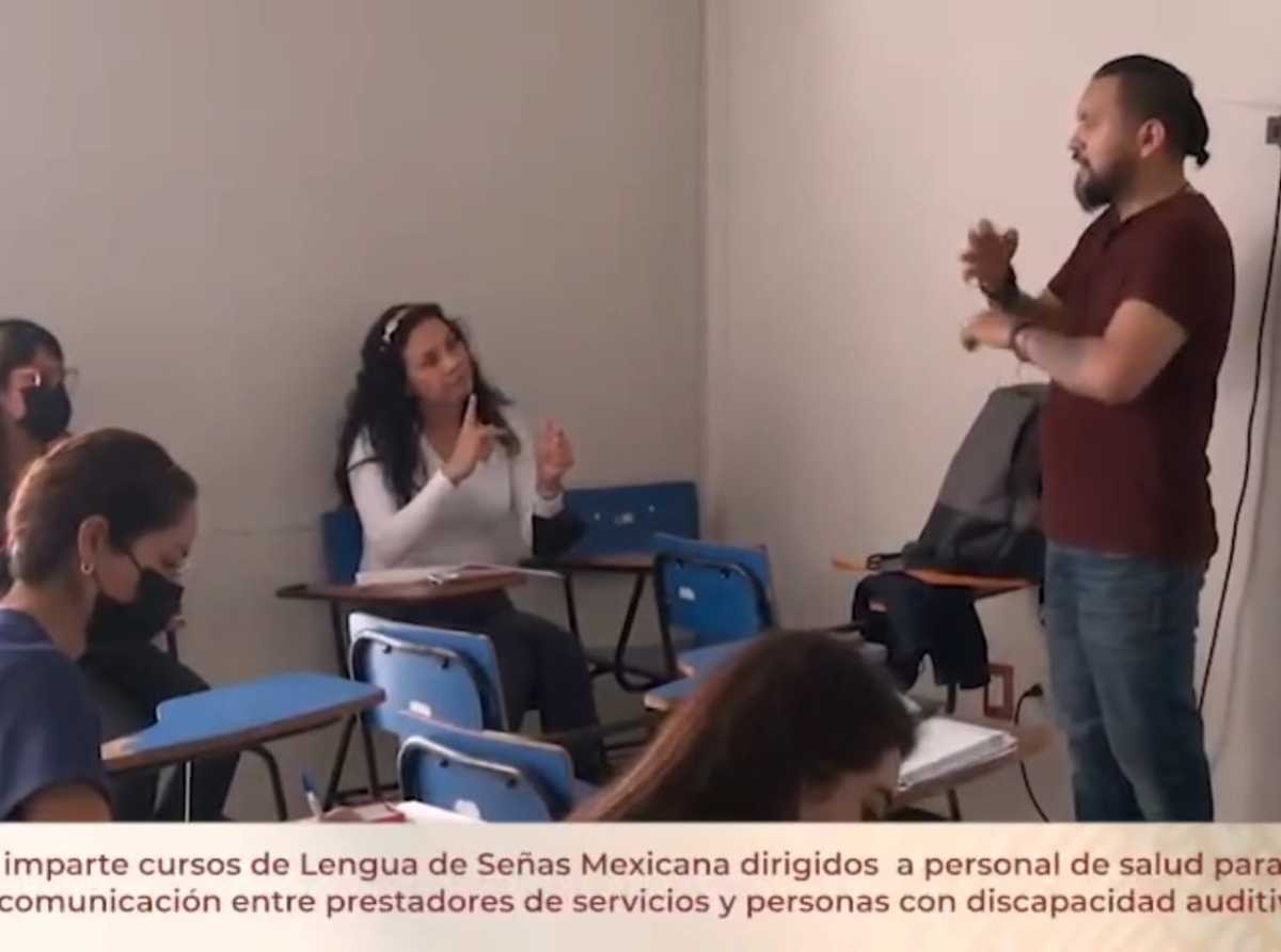 Imparte Issste cursos de Lengua de Señas Mexicanas  